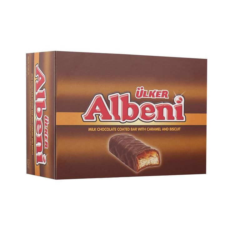 Ulker Albeni Milk Chocolate Bar With Caramel And Biscuit