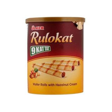 Ulker Rulokat Wafer Rolls With Hazelnut Cream 170G