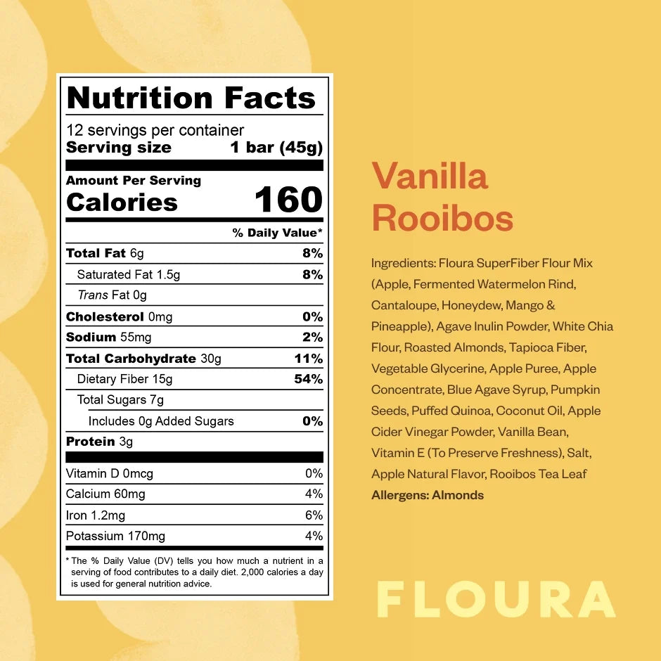 Floura Daily Fiber Bars