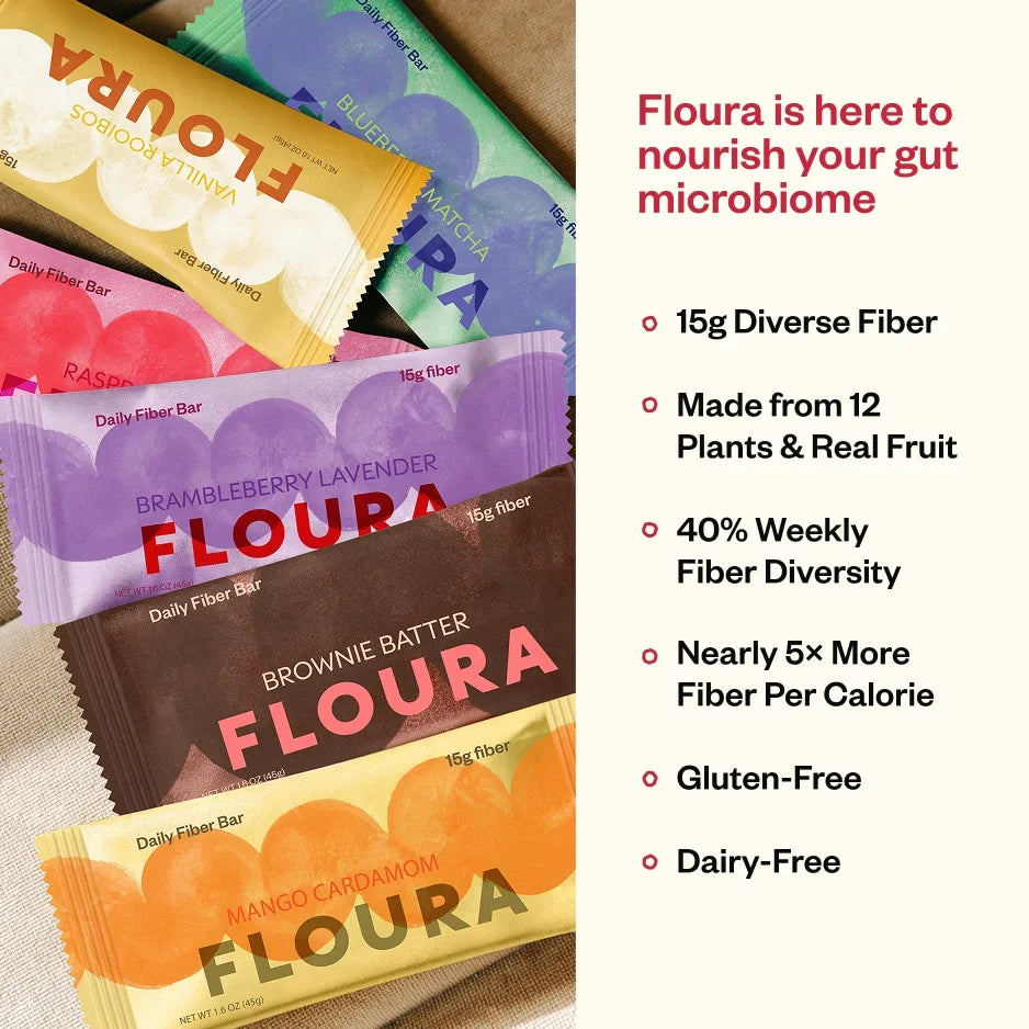 Floura Daily Fiber Bars