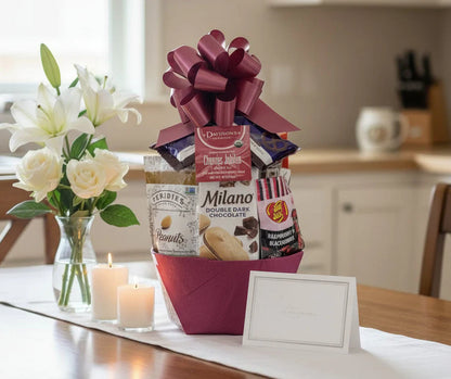 Jenny's Small Sympathy Gift Basket - Gourmet Comfort Food Gift with Sympathy Card