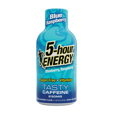 24 Pack 5-hour ENERGY Extra Strength Shots, Blue Raspberry Flavor Flavor, 1.93 Fl Oz