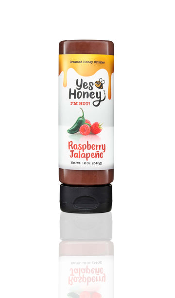 Raspberry Jalapeño Honey Drizzler