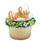Gold Lucky Cupcake Layon - 24 or 72 ct