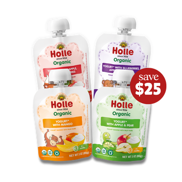 Holle Yogurt Pouches Variety Bundle