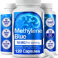 Methylene Blue Capsules - Natural Cacao and Vitamin C Ester for Added Support
