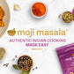 Indian Spice Gift Set for Beginners – Tandoori Chicken, Cauliflower Curry & Potato Curry | 3 Dishes, 3 Recipes | moji masala®