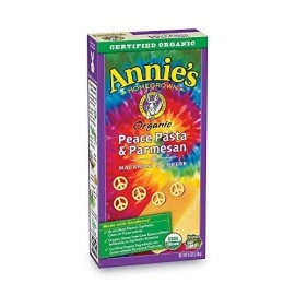 Annies Organic Parmesan Peace Cheese Pasta, 12 Boxes,6oz (Pack of 12)