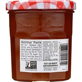 Bonne Maman Apricot Preserves, 13-Ounce Jars (Pack of 6)
