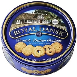 Royal Dansk Danish Cookie Selection  No Preservatives Or Coloring Added  12 Ounce