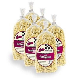 Al Dente Basil Fettuccine, 12-Ounce Bags (Pack of 6)