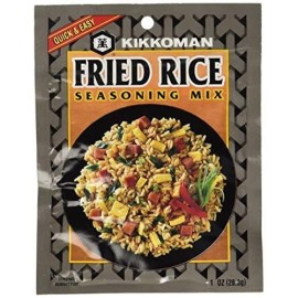 Kikkoman Fried Rice Seasoning Mix, 1-Ounce Pack (Pack of 24)