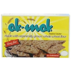 Ak-Mak Sesame Crackers, 4.15 Ounce (Pack of 12)
