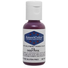 Americolor Soft Gel Paste Food Color.75-Ounce, Deep Pink