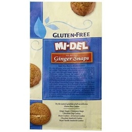 Mi-Del Gluten Free Ginger Snap Cookies,8 Ounce