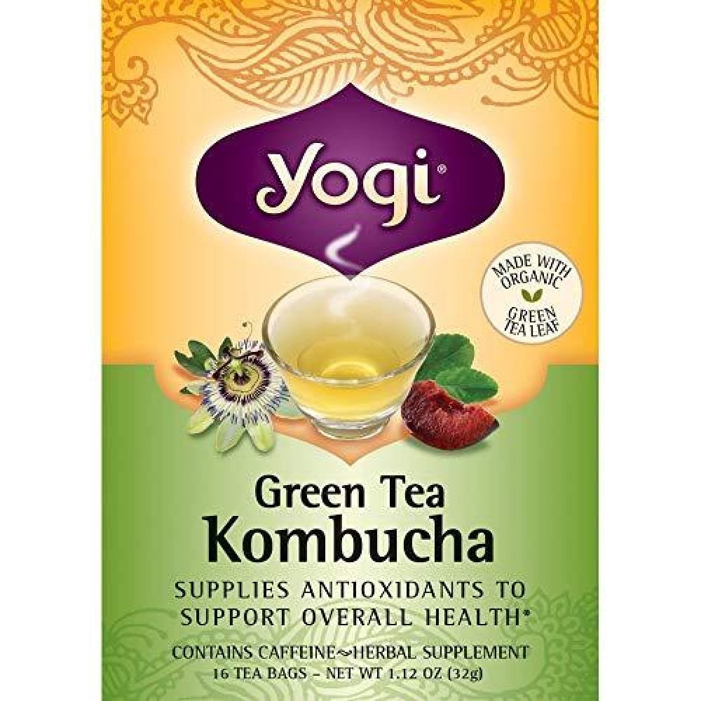 Yogi Tea Kombucha Green Tea 16 ea