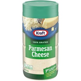 Kraft Parmesan Grated Cheese (8 oz Shaker)