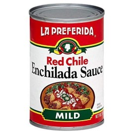 La Preferida Mexican Foods Red Chile Enchilada Sauce, Mild | Salsa de Chile Rojo para Enchiladas | 10 OZ (Pack of 12)