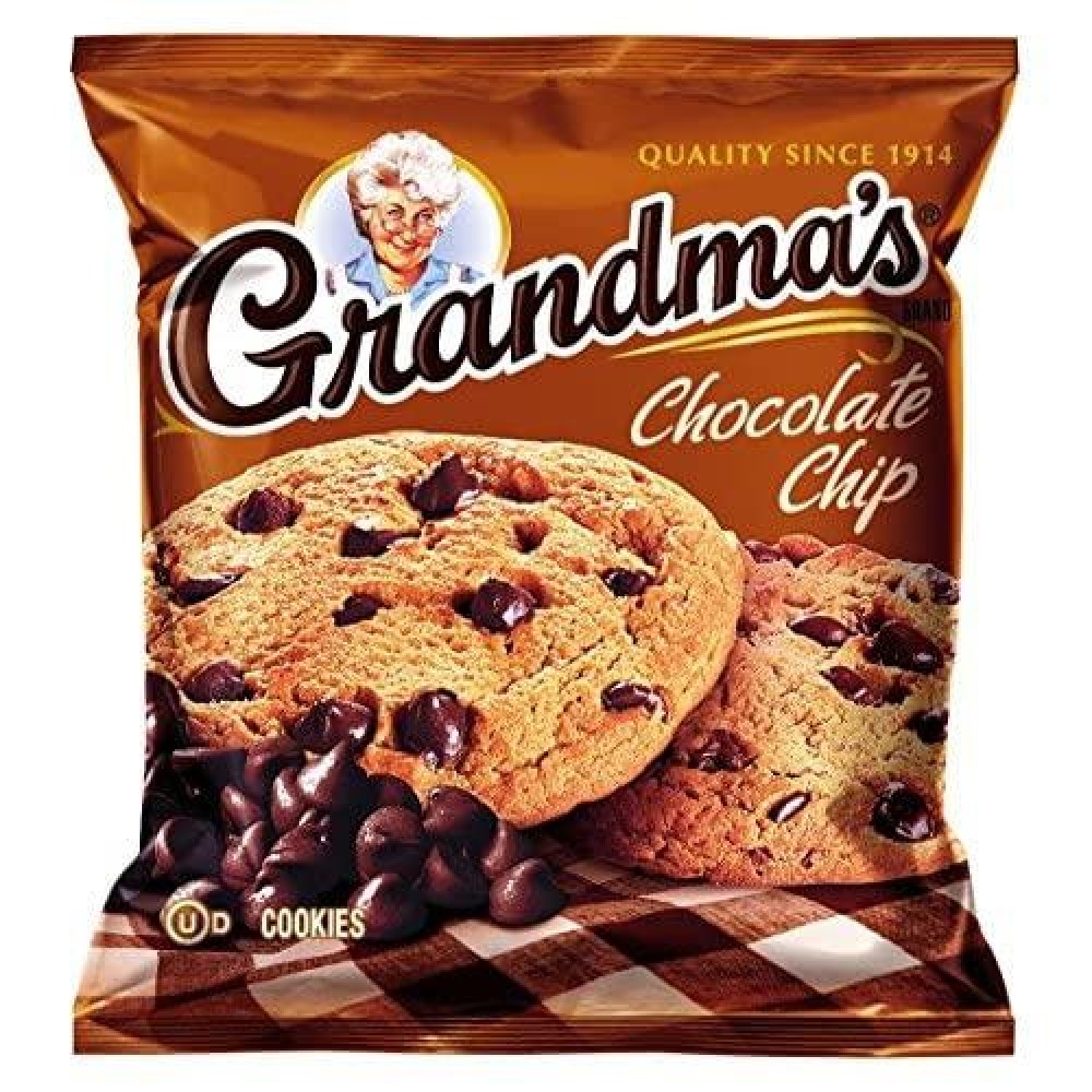 Grandmas Chocolate Chip Cookies, 2.5 Ounce (Pack of 60)