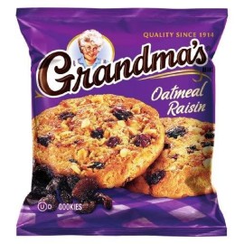 Grandmas Oatmeal Raisin Cookies, 2.5 Ounce (Pack of 60)