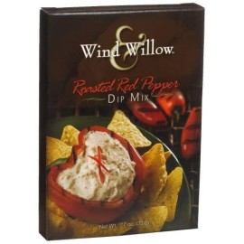 Wind & Willow Roasted Red Pepper Dip .77-Ounce Boxes (Pack of 6)