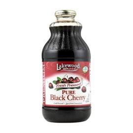 Lakewood Pure Black Cherry Juice 32 Ounce -- 12 per case.