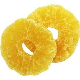 Bulk Dried Fruit Pineapple Rings Unsulphur and Low Sugar - Single Bulk Item - 11LB