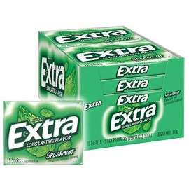 EXTRA Gum Spearmint Chewing Gum