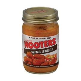 Hooters Original Medium Wing Sauce, 12 Ounce (Pack of 6)