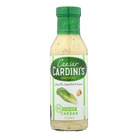 Cardinis Light Caesar Dressing, 12-ounce Bottles (Pack of 6)