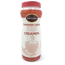 Farmer Brothers Cinnamon Cream Non-Dairy Coffee Creamer, 15 oz