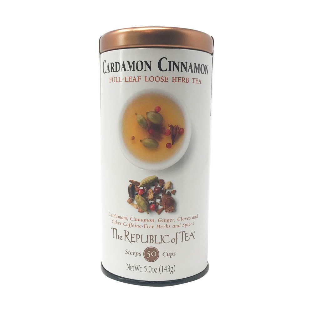 Republic of Tea cardamon cinnamon Herbal Full Leaf, 5 oz