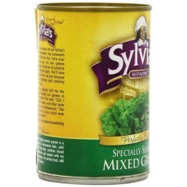 Sylvias Mixed Greens, 14.5 Ounce Packages (Pack of 12)