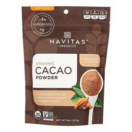 Navitas Naturals Organic Raw Cacao Powder, 8 Ounce - 12 per case.