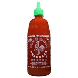 Huy Fong Sriracha Chili Sauce, 28-Ounce Bottles (Pack Of 12)