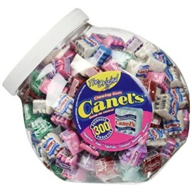 Canels The Original Chewing Gum 6 Flavors Assortment 300 Count Tub NET WT 3 Lbs 4.91 OZ