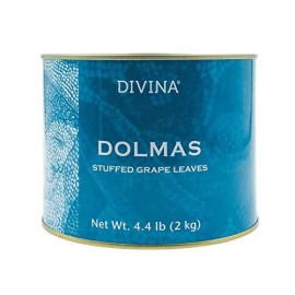 Divina Dolmas Stuffed Grape Leaves, 4.4 Lb. Can
