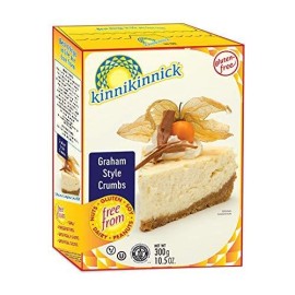 Kinnikinnick Crumbs - Graham Style Gluten Free, 10.5-Ounce (Pack of 3)