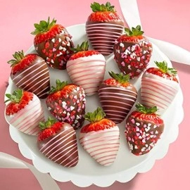 A Gift Inside Golden State Fruit Chocolate Covered Strawberries 12 Love Berries