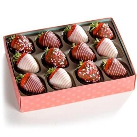 A Gift Inside Golden State Fruit Chocolate Covered Strawberries 12 Love Berries