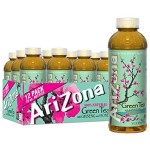 Arizona Green Tea With Ginseng And Honey, 16 Fl Oz (Pack Of 12)