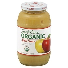 Santa Cruz Organic Apple Sauce, 23 Ounce -- 12 per case.
