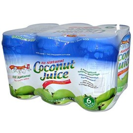 Amy & Brian Juice 6Pk Coconut No Plp 60 Fo (Pack Of 4)
