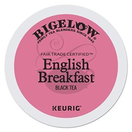 Bigelow 6080 English Breakfast Tea K-Cups Pack, 24/Box