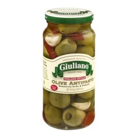 Giuliano Italian Style Olive Antipasto, 16 Ounce (Pack of 6)