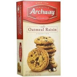 Archway Classic Soft Oatmeal Raisin Cookies, 9.25 Ounce