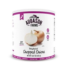 Augason Farms Dehydrated Chopped Onions 1 lb 7 oz No. 10 Can