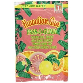 Hawaiian Sun Pass-o-guava POG Nectar Powder Drink Mix From Hawaii, 3.53 Ounce