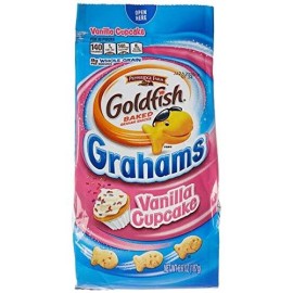 Pepperidge Farm Goldfish Grahams Vanilla Cupcake Crackers, 6.6 Oz. Bag