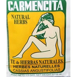 Carmencita Herbs Tea. Pack Of 90 Tea Bags